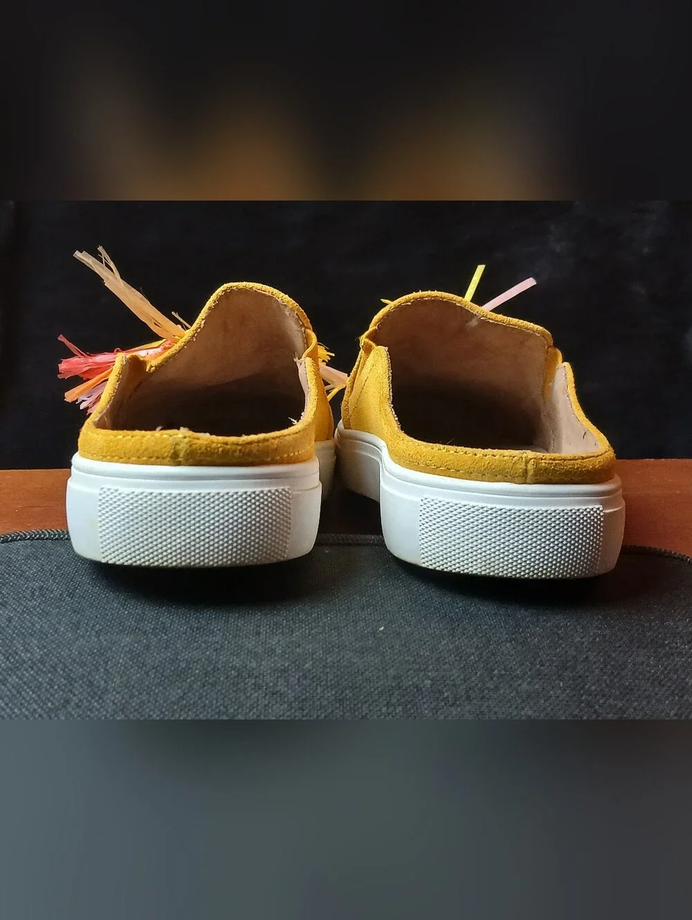 Donald J. Pliner Kids Yellow Tassel Slip-On Shoes - Picture 8 of 15